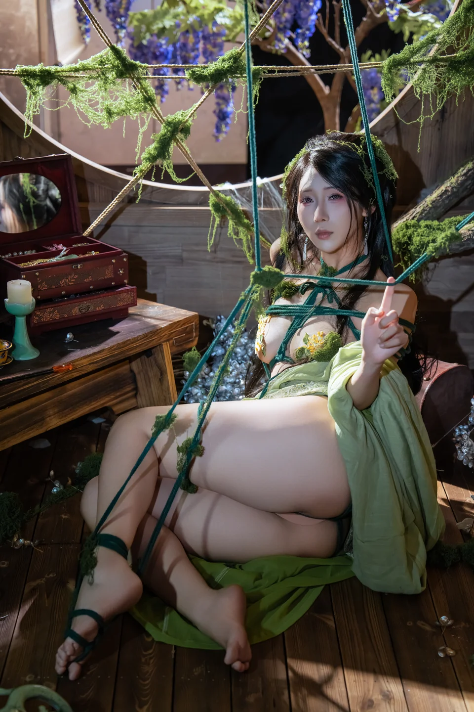 云溪溪 - &奶桃桃 苔缚 [93P,1V-3.38GB] tg@simisebaisi 【丝足阁】029.webp